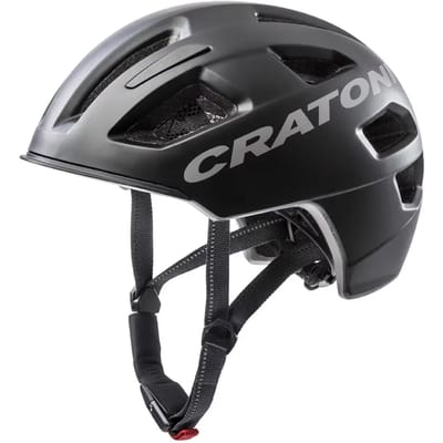Cratoni C-Pure Fietshelm, zwart Hoofdomtrek S/M | 54-58cm