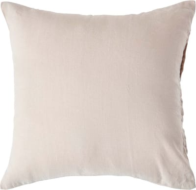 Homescapes linnen kussensloop 40 x 40 cm - beige-naturel