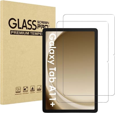 Screenprotector voor Samsung Galaxy Tab A11 PLUS - 2 stuks Beschermglas van glas Transparante glazen schermbeschermfolie