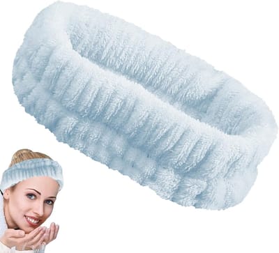Zachte en Elastische Haarband voor Dames - Brede Anti-Slip Hoofdband voor Douche, Make-up en Huidverzorging