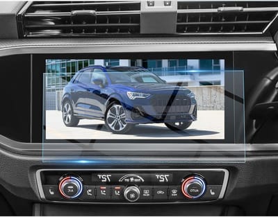 Navigatie Beschermfolie voor Audi Q3 MMI F3 2019-2024, 9H Gehard Glas Schermbeschermer voor 8.8 Inch Touchscreen, Ideaal voor GPS en Navigatie Bescherming