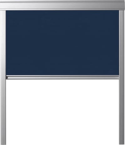 GGL GGU M08, 308, 2 Dakraam Rolgordijn Verduisterend BLAUW voor VELUX