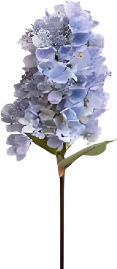 Kunst hortensia pluim lichtblauw 85 cm Buitengewoon de Boet