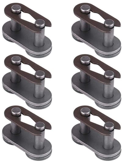Dailygoods- Kettingslot Hoogwaardig Koolstofstaal - 415 Kettingslot - Verbindingsschakel - Duurzaam - Lange Levensduur - Lengte 21 mm - Kettingverbinding