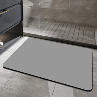 Kamer Mat Absorberende Diatomeeënaarde Mat Wabi-Sabi Vuilafstotend Slijtvast Voetmat Hygiënisch Sneldrogend Antislip Mat W906WW-50*80cm