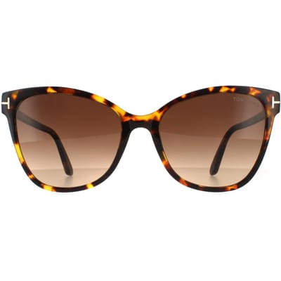 Tom Ford zonnebril ANI FT0844 52F Dark Havana Brown Gradiënt