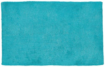 Kela Badkamer - Bath Mat Ladessa Uni (Turquoise) 80 x 50 cm