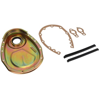 Distributiekettingdeksel Pakking Afdichting Bouten Kit Metaal voor SBC 283 327 305 350 383 400 Motoren Kleur Verzinkt