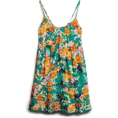 Superdry - Mini Beach cami-jurk - Dames - Jurken
