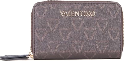 VALENTINO Portemonnee Lady Re Zip Around Wallet Moro / Nero Donkerbruin