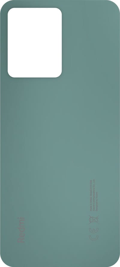 Xiaomi, Origineel Xiaomi Redmi Note 12 4G achterglas - groen (servicepack), Bleekgroen