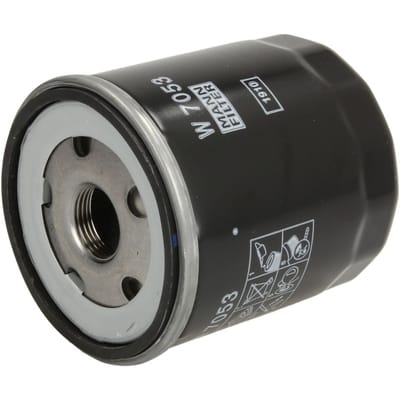 MANN-FILTER Oliefilter W 7053 | OEM 1109 K1 | 15208-6F901 | 93156538 | Citroën AX BX Xantia, Peugeot 106 205 306 309 405 505, Nissan, Alfa Romeo 145