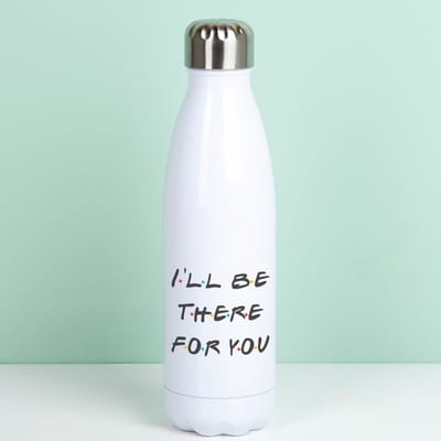 Ditverzinjeniet.nl Thermosfles Friends I’ll Be There For You - Wit