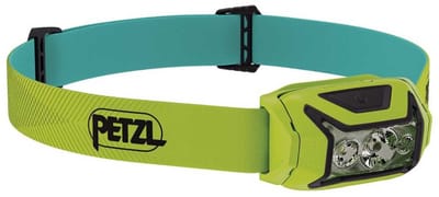 Petzl Actik - Hoofdlamp - 450 lumen - Lichtgewicht en veelzijdig - Voor kamperen, wandelen en hardlopen - Groen