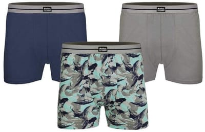 ATLAS FOR MEN - Set van 3 stretch boxershorts - Heren - Verkrijgbaar in grote maten - 5XL
