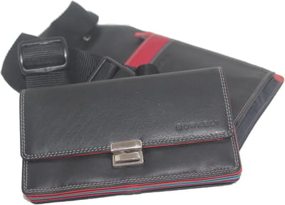 Kelnerbeurs met Holster Multicolor Zwart