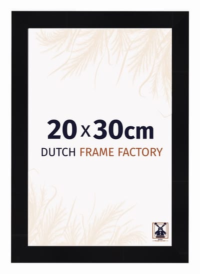 Fotolijst 20x30 cm - MDF - Zwart Hoogglans - Praag