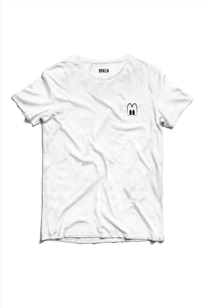 Brooklyn - Witte Goofy T-shirt | Awkward | Gek | Jongeren | Grappig | Cadeau - Maat S