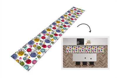 Keukenloper - Loper keuken - Matroesjka - Patronen - Baby - 300x50 cm - Keukenloper vinyl