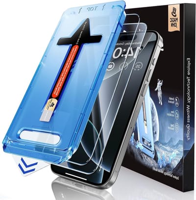 Beschermfolie voor iPhone 16 Pro Max 6.9 Inch - 9H Hardheid, Bubble-free, Eenvoudige Installatie, 2 Stuks