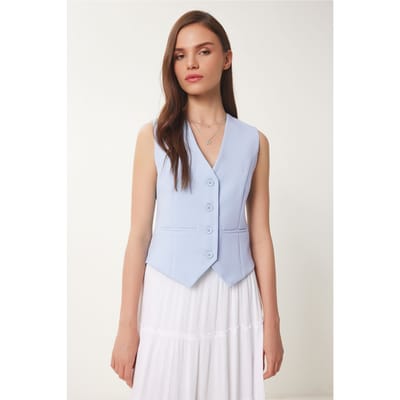 Crop Knop Vest
