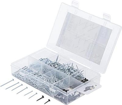 Assortiment Draadnagels en Spijkers - 750-delig Handgereedschap
