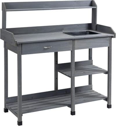 Oppottafel - Tuinwerktafel - Planttafel - werkbank