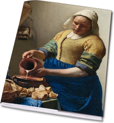 Schrift A5: Het melkmeisje/The Milkmaid, Johannes Vermeer, Collection Rijksmuseum Amsterdam