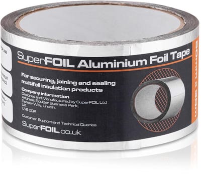 Aluminium Afdichtingstape voor Isolatie 50mm x 30m