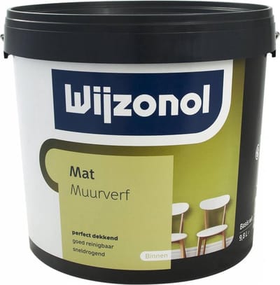 Muurverf mat - 2,5 Liter