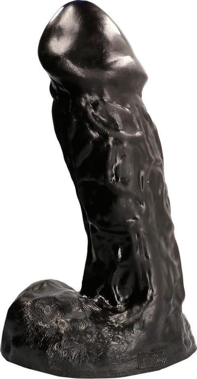 Domestic Partner - Extreme Dildo Weapon of Ass - Zwarte Dildo - XXL dildo