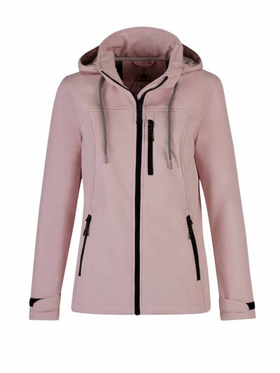 BJØRNSON Kaisa Softshell Tussenjas Dames - Winddicht - Maat 56 - Roze
