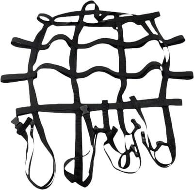 Yogabalriem Hulpriem - Trainingsriem Stabiliteit - Sensorische Integratie - Verstelbaar Lichtgewicht - 22.3 x 20.9 cm - Zwart