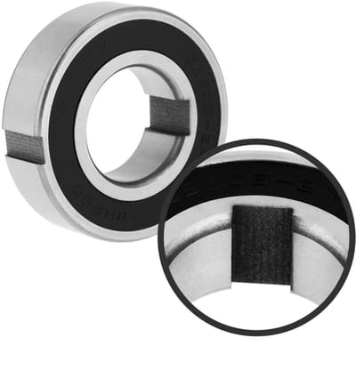 Dailygoods- Vrijlooplager CSK25PP - Koppeling Lagers - Eenrichtingskoppeling - Lagerstaal - Buitendiameter 52 mm - Gewicht 140 g