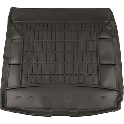 Frogum - DryZone - Kofferbakmat 3D met Organizer - Geschikt voor VOLVO S90 Sedan vanaf 2016 - Geen Hybride - TPE Rubber - Zwart