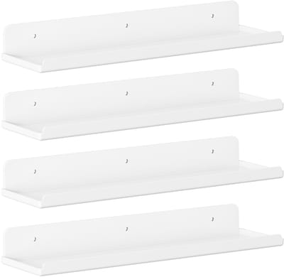 Unyqoos ® Moderne Multifunctionele Zwevende Wandrekken voor Stijlvolle Opbergruimte en Decoratie in Huis