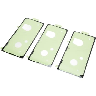 Batterij Achterkant Sticker Voorgesneden Dubbelzijdig Telefoon Batterij Achterkant Lijm voor Galaxy Note 20 Ultra 5G N986 3 stuks beige