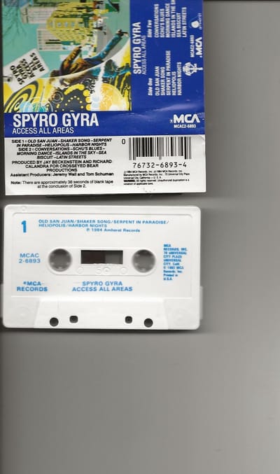 SPYRO GYRA - ACCESS ALL AREAS cassettebandje