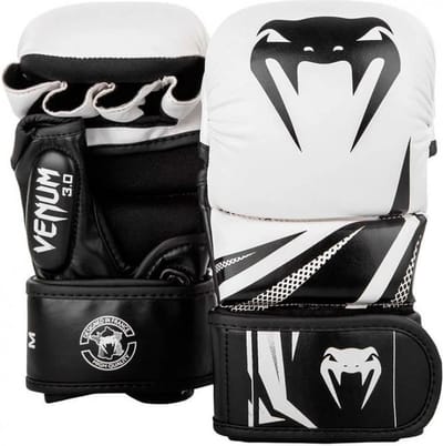 Venum Challenger 3.0 MMA Sparring Handschoenen WIT/ZWART - M