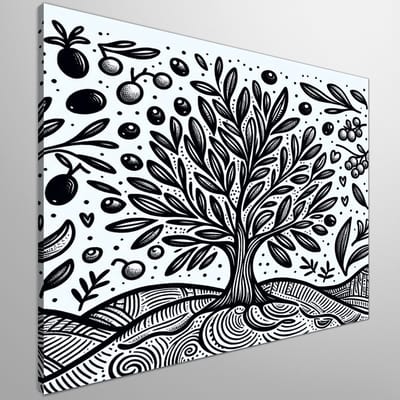 Kunstprint | Wanddecoratie | Canvas | 40 × 40 cm