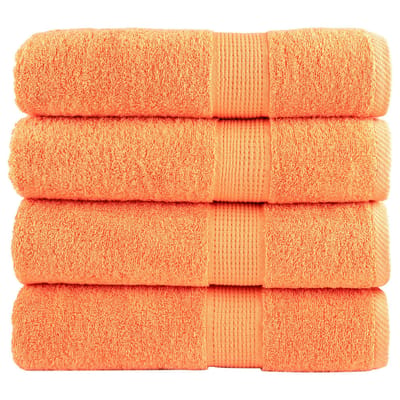 vidaXL - Badhanddoeken - SOLUND - 4 - st - 600 - g/m² - 100x150 - cm