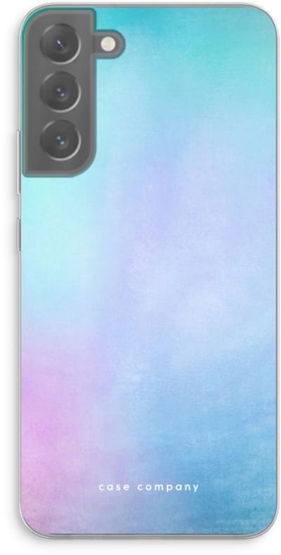 Case Company® - Hoesje geschikt voor Samsung Galaxy S22 Plus hoesje - Mist pastel - Soft Cover Telefoonhoesje - Bescherming aan alle Kanten en Schermrand