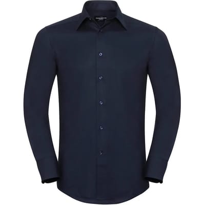 Katoenen shirt met lange mouwen Russell Athletic Oxford