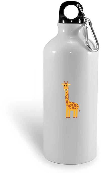 Hacebo® - Giraffen waterfles - Giraffe - Dieren liefhebbers - Zoogdier - dierentuin - safari - water fles - 400ML