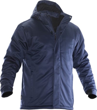 Jobman Softshell Jas Winter Heren - Navy - Maat XS