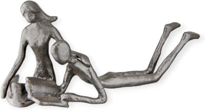 Gilde handwerk - Sculptuur - Beeld - Ons Verhaal - Metaal - Zwart