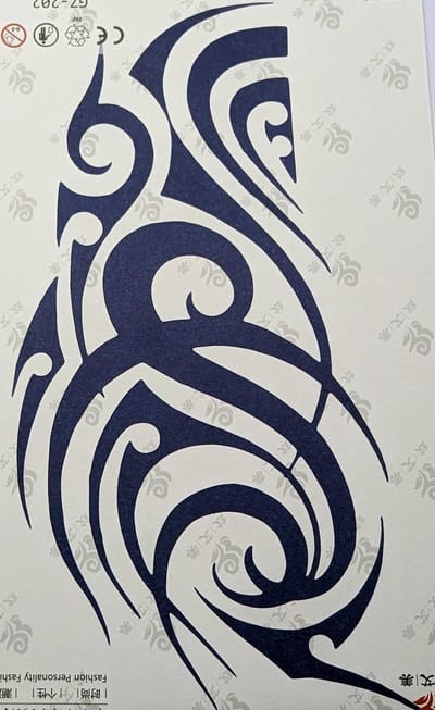 Semi-permanente tatoeage - Bijna original - Makkelijk in gebruik - Kool - Sexy - Waterbestendig - Mooie ontwerpen - Natuurlijk Veganistisch - Niet-toxisch – Duur tot 10 a 15 dagen - Door idereen te gebruiken.- 70