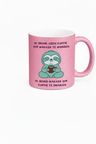 Grappige Koffiemok "Ik Drink Geen Koffie" - Cadeau voor Koffieliefhebbers