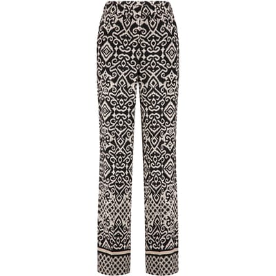 Atelier Gardeur Franca Schwarz Size: 34 | Straight Pants Outlet | Dames | Zwart