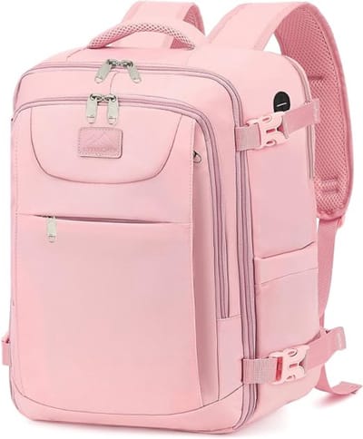 DailySupplies® Handbagage Tas - Rugzak Dames - Schooltas Heren - Schooltassen Jongen en Meisje -Roze